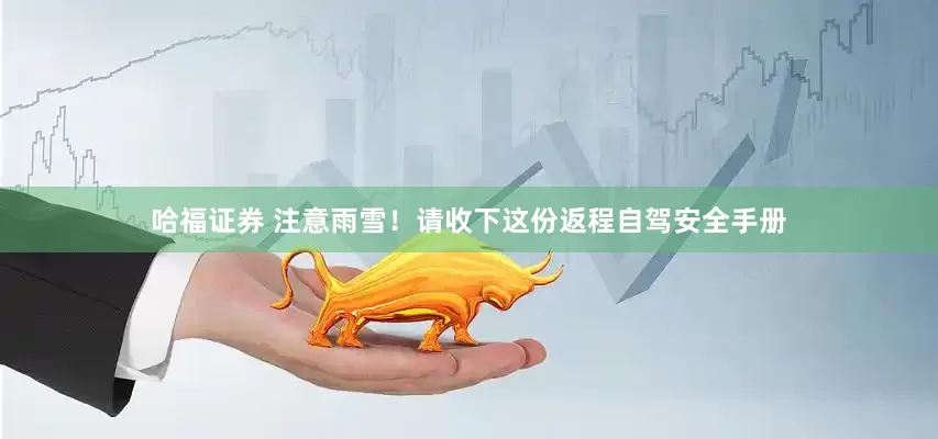 哈福证券 注意雨雪！请收下这份返程自驾安全手册